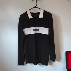 PUMA RUGBY POLO COLLARED SHIRT